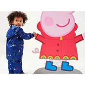 Spodnie i spodenki dla chłopców - Regatta Unisex dzieci Peppa Pack-it spodnie na wędrówki Newroyalpeppa 4 Years - miniaturka - grafika 1