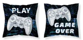 Poszewki na poduszki - Detexpol Poszewka 40x40 bawełniana gamer pad dla gracza MF025_20220409120701 - miniaturka - grafika 1