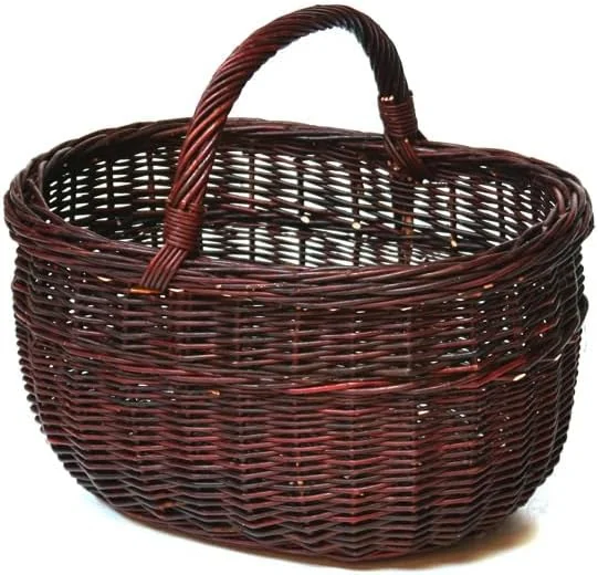 KOSZ WIKLINOWY, WIKLINOWA GONDOLA, KOSZYKÓWKA, KOSZ NA ZAKUPY, KOSZ
