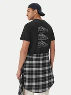 Koszulki męskie - Reebok T-Shirt Greyson RK25568CCM Czarny Regular Fit - miniaturka - grafika 1