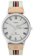 Zegarki męskie - Zegarek Timex TW2V73700 Waterbury Classic 40mm Mixed Material Strap - miniaturka - grafika 1