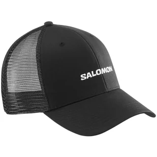Bejsbolówka Salomon Cap Trucker Kolor: czarny - Czapki męskie - miniaturka - grafika 1