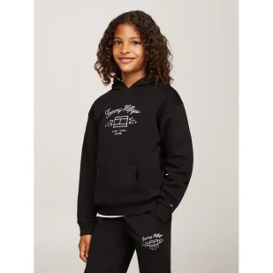 Tommy Hilfiger Bluza | Regular Fit - Bluzy dla dziewczynek - miniaturka - grafika 1