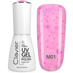 Luxury Multi Flavours lakier hybrydowy do paznokci M01 Dragon Fruit 10ml - Lakiery hybrydowe - miniaturka - grafika 1