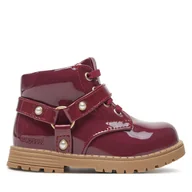 Buty dla dziewczynek - Trzewiki Mayoral 42480 60 Bordowy - miniaturka - grafika 1