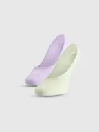 Skarpetki damskie - 4F Skarpetki casual niewidoczne (2-pack) damskie - multikolor 35-38 - miniaturka - grafika 1