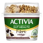 Kefiry, jogurty, maślanki - Activia Jogurt z granolą zbożową z gorzką czekoladą 165 g - miniaturka - grafika 1