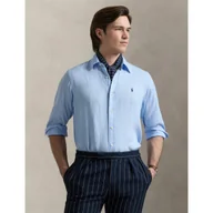 Koszule męskie - POLO RALPH LAUREN Lniana koszula Custom fit - miniaturka - grafika 1