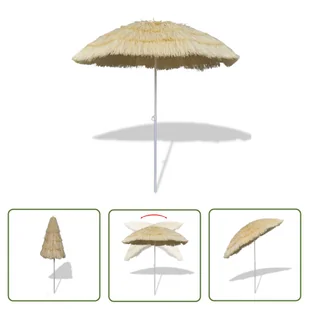 Parasol plażowy w hawajskim stylu - Parasol Ogrodowy - Parasole ogrodowe - miniaturka - grafika 1