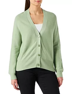 Swetry damskie - BOSS Damski sweter C_faduana kardigan, Jasny/pastelowy zielony 339, S - grafika 1