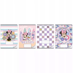 Zeszyt A5/16k. Kratka / MINNIE MOUSE - Zeszyty szkolne - miniaturka - grafika 1