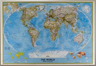National Geographic, mapa ścienna Świat Polityczny Classic, 1:31 854 000 - Mały naukowiec - miniaturka - grafika 1