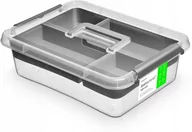 Pojemniki kuchenne - Pojemnik na żywność plastikowy mikrosrebro 8,5l - miniaturka - grafika 1