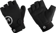 Rękawiczki rowerowe - Accent Rękawiczki rowerowe Accent Blacky czarne L uniwersalny - miniaturka - grafika 1