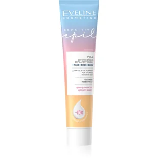 Eveline Cosmetics - Sensitiv Epil - Łagodny krem do kompleksowej depilacji - Skóra wrażliwa - 175 ml - Depilacja - miniaturka - grafika 1