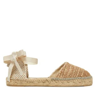 Espadryle Manebi H 1.5 P0 Beżowy - Espadryle damskie - miniaturka - grafika 1