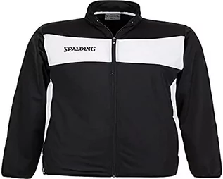 Kurtki męskie - Spalding odzież Teamsport Evolution II Classic Jacket, wielokolorowa 300303001_schwarz/weiß_116 - grafika 1