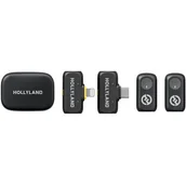 Mikrofony komputerowe - System bezprzewodowy HOLLYLAND Lark A1 Combo Szary - miniaturka - grafika 1