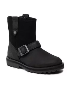 Timberland Kozaki Courma Kid Wl.Biker Bt TB0A2H67015 Czarny - Buty dla chłopców - miniaturka - grafika 1