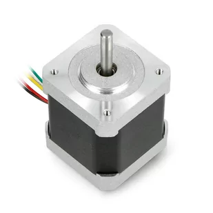 Silnik krokowy 42HM48-0406 400 kroków/obr 12V / 0,4A / 0,31Nm - Podzespoły elektroniczne - miniaturka - grafika 1