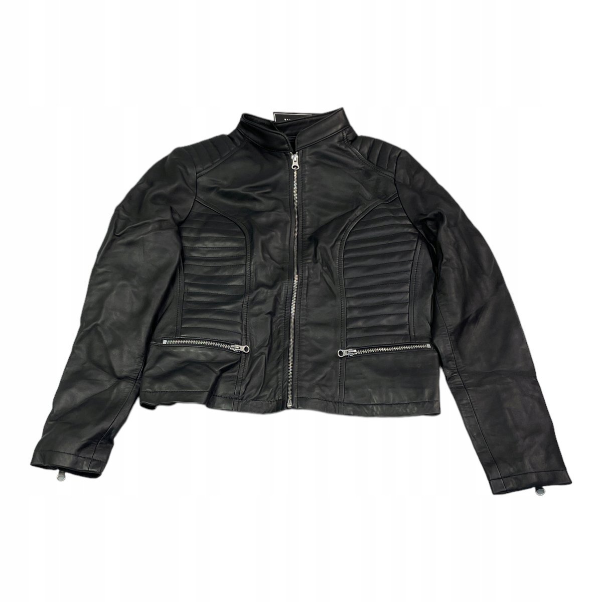 Skórzana kurtka damska ramoneska Real Leather S