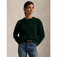 Swetry damskie - POLO RALPH LAUREN Wełniany sweter Loose fit z dodatkiem kaszmiru - miniaturka - grafika 1