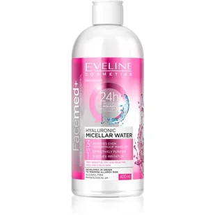 Eveline Cosmetics Hialuronowy płyn micelarny 3 w 1 - Cosmetics Facemed+ Hialuronowy płyn micelarny 3 w 1 - Cosmetics Facemed+ - Płyny micelarne - miniaturka - grafika 1