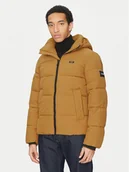Kurtki męskie - Calvin Klein Kurtka zimowa Crinkle K10K110336 Brązowy Regular Fit - miniaturka - grafika 1