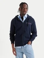 Bluzy męskie - Tommy Hilfiger Bluza Brand Love MW0MW42462 Granatowy Regular Fit - miniaturka - grafika 1