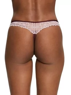 ESPRIT Damskie majtki typu tanga Big Flower Lace RCS BRZ. Stringi, Rust Brown, 38 - Majtki damskie - miniaturka - grafika 1