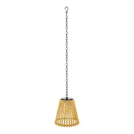 Lampy ogrodowe - Kingfisher International Lampa wisząca solarna Bamboo 3000 K IP44 - miniaturka - grafika 1