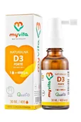 Stawy, mięśnie, kości - MyVita Witamina D3 z Lanoliny 4000 IU Krople 30 ml - miniaturka - grafika 1