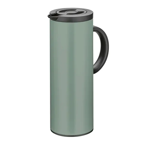 Dzbanek termiczny, 1,0 l, stal nierdzewna/szklany wkład, miętowy