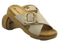 Klapki i japonki damskie - Klapki damskie z klamrami- INBLU ED-25, szare - Inblu - miniaturka - grafika 1