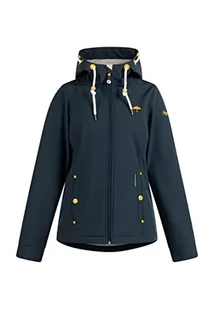 SCHMUDDELWEDDA Damska kurtka softshell z magicznym nadrukiem, granatowa, L, granatowy, L - Kurtki damskie - miniaturka - grafika 1