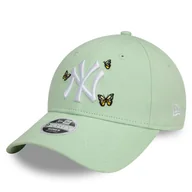 Czapki damskie - Czapka z daszkiem New Era Icon 9Forty New York Yankees 60595343 Zielony - miniaturka - grafika 1
