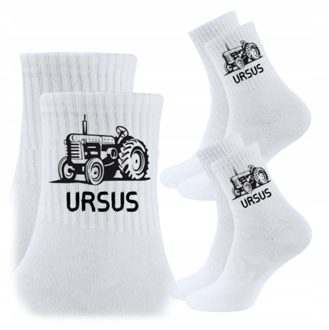 3x Skarpetki Urodziny Prezent Skarpety dla kierowcy URSUS