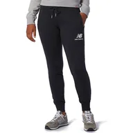 Spodnie sportowe damskie - Spodnie dresowe New Balance WP03530BK - czarne - miniaturka - grafika 1