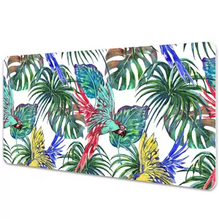 Podkładka mata ochronna na biurko Papugi 90x45 cm - Podkładki na biurko - miniaturka - grafika 1