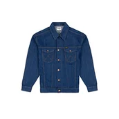 Kurtki męskie - Wrangler Męska kurtka Anti Fit, niebieski, 4XL - miniaturka - grafika 1