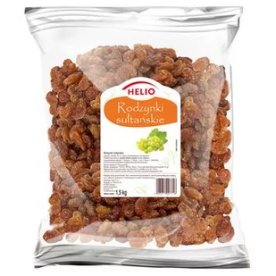 ﻿Helio Rodzynki Sułtańskie 1,5 Kg - Bakalie - miniaturka - grafika 1