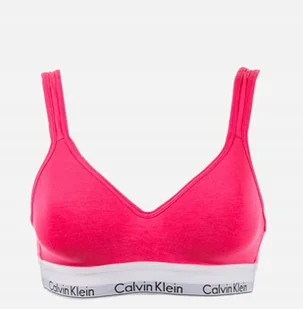 CALVIN KLEIN BIUSTONOSZ RÓŻOWY BRALETKA Z LOGO XS 2A1F4_F* TIA - Biustonosze - miniaturka - grafika 1