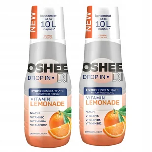 Koncentraty OSHEE Drop In 2x Lemonade Orange Lemoniada Pomarańczowa 500 ml - Syropy i koncentraty owocowe Koncentraty OSHEE Drop In 2x Lemonade Orange Lemoniada Pomarańczowa 500 ml - Syropy i koncentraty owocowe - miniaturka - grafika 1