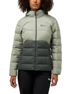 Kurtki damskie - Jack Wolfskin Damska kurtka puchowa Ather Down Hoody W - miniaturka - grafika 1