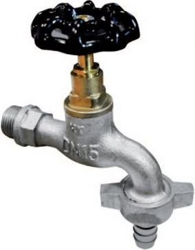 Hydroland Zawór czerpalny ze złączką węża żeliwny 3/4