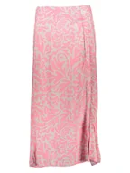 Spódnice - Fresh Made Spódnica w kolorze jasnoróżowo-białym - miniaturka - grafika 1