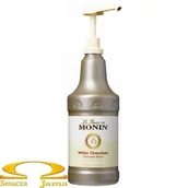 Śmietanki i dodatki do kawy - Sos Monin biała czekolada 1,89l - miniaturka - grafika 1