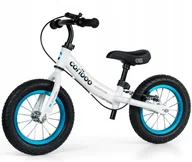Rowerki biegowe - Rowerek biegowy, Adventure, White/Blue - miniaturka - grafika 1
