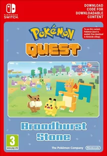 Pokémon Quest Broadburst Stone DLC (SWITCH DIGITAL) - DLC - miniaturka - grafika 1