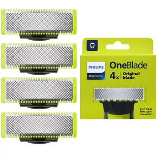 4x Ostrze Philips Oneblade QP220/50 QP220/55 - Akcesoria i części do maszynek do golenia - miniaturka - grafika 1